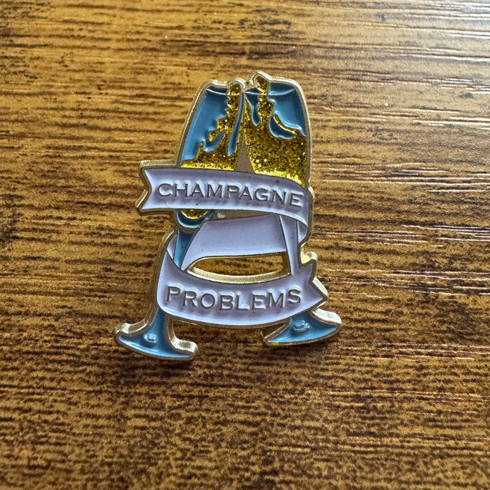 NEW! Champagne Problems Swiftie Pin Brooch Taylor Swift